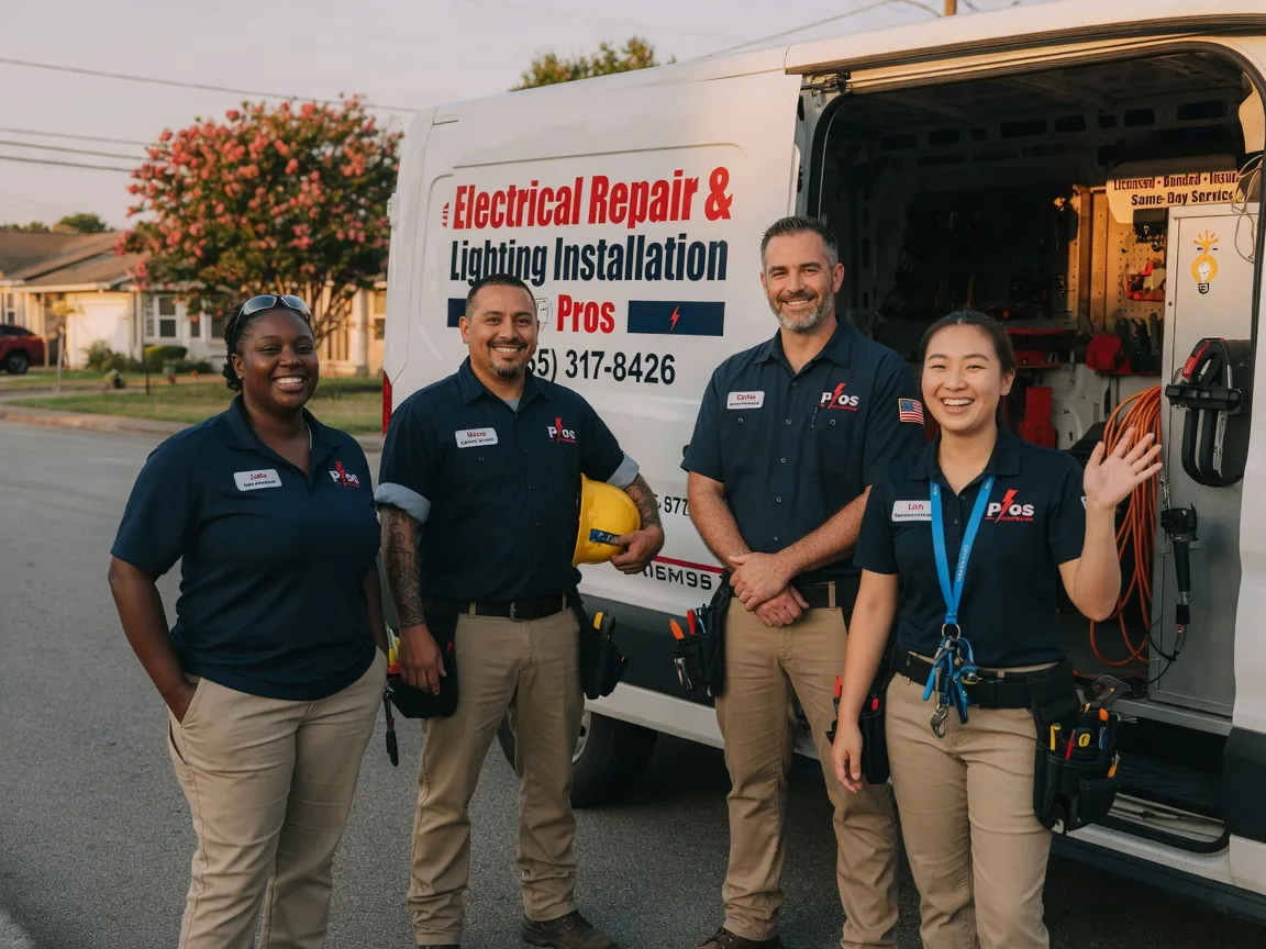 Licensed Electrician company in Berclair, TX